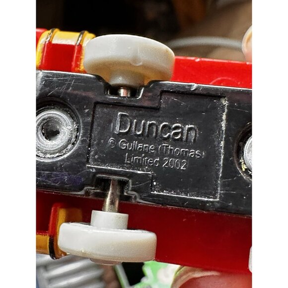 Thomas & Friends Take n Play Along Duncan 2002 Vtg Diecast Train READ Engine - Picture 10 of 12
